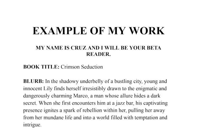 provide honest and detailed beta reading feedback